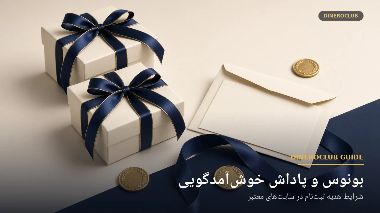راهنمای بونوس و پاداش خوش‌آمدگویی سایت شرط بندی معتبر
